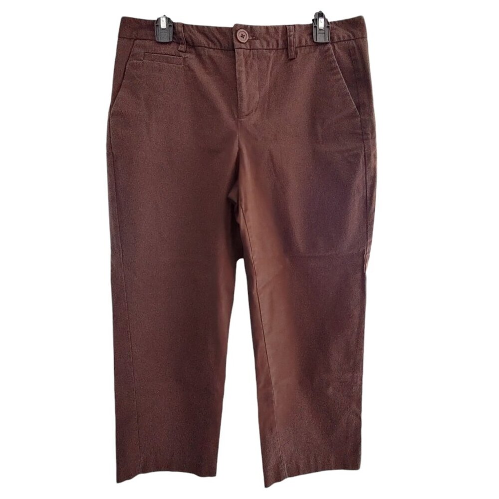 G.H. Bass & Co Stretch Casual Capri Pants Size 10